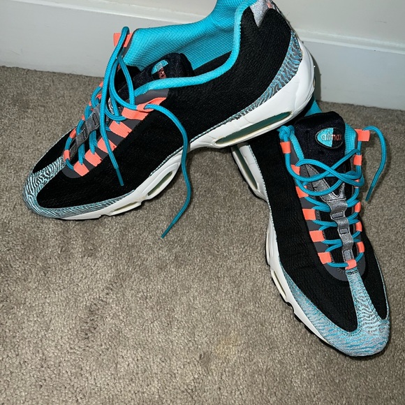 Nike Air Max 95 Premium Tape Zebra "PRM" Gamma Miami Animal Print Mens 13 *NEW* - Picture 5 of 13